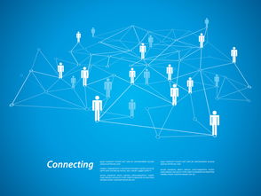 幾何扁平風 通訊網絡科技畫冊的設計美學與素材應用